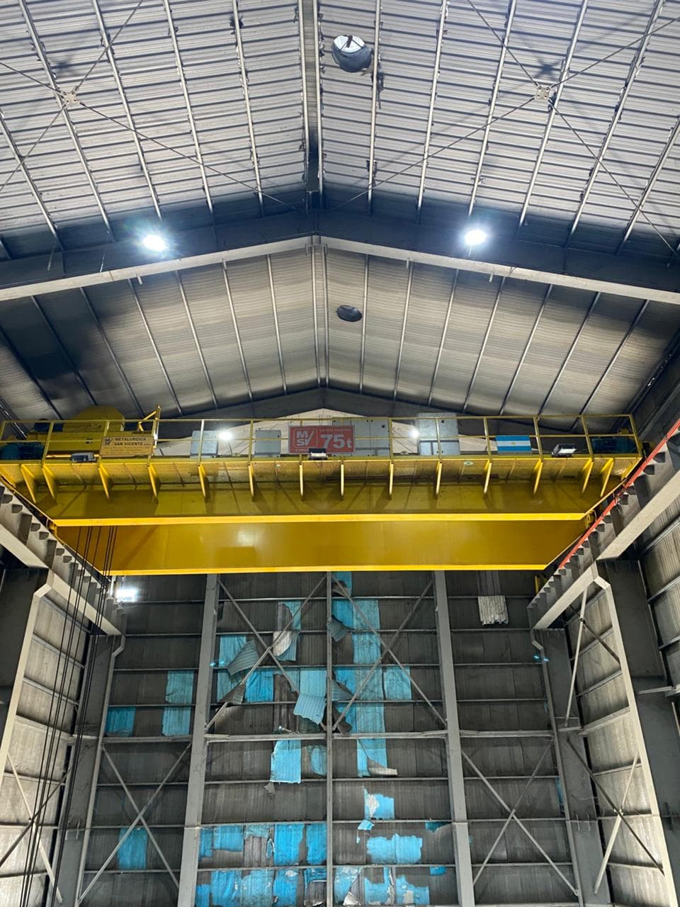 Mantenimiento preventivo - Puente grúa 75 TON • Chequeo integral + ajustes